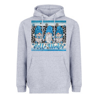 Heather Grey hello winter gnome Heavyweight Hoodie - JahusDesignShop