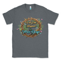 Charcoal Heather Crown of thorns Easter Day Classic Tee - HowdyJamesFarm