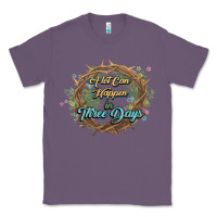 Lavender Crown of thorns Easter Day Classic Tee - HowdyJamesFarm
