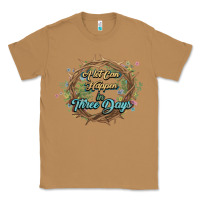 Toasted Coconut Crown of thorns Easter Day Classic Tee - HowdyJamesFarm