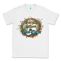 White Crown of thorns Easter Day Classic Tee - HowdyJamesFarm