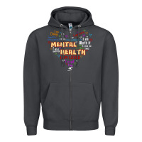 Smoke mental health matters Zipper Hoodie - JahusDesignShop