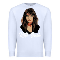 White kate cute Premium Sweatshirt - maiPhamDesign
