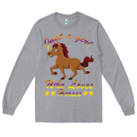 Heather Grey Just a girl who loves horses Long Sleeve Tee - Bettercallsaul