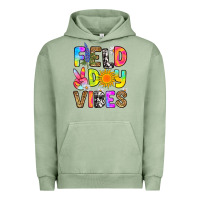 Pigment Oil Green field day vibes Urban Hoodie - RanaPortraitStore