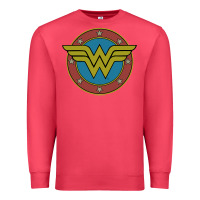 Cardinal Wonder Woman Vintage Emblem Premium Sweatshirt - maiPhamDesign