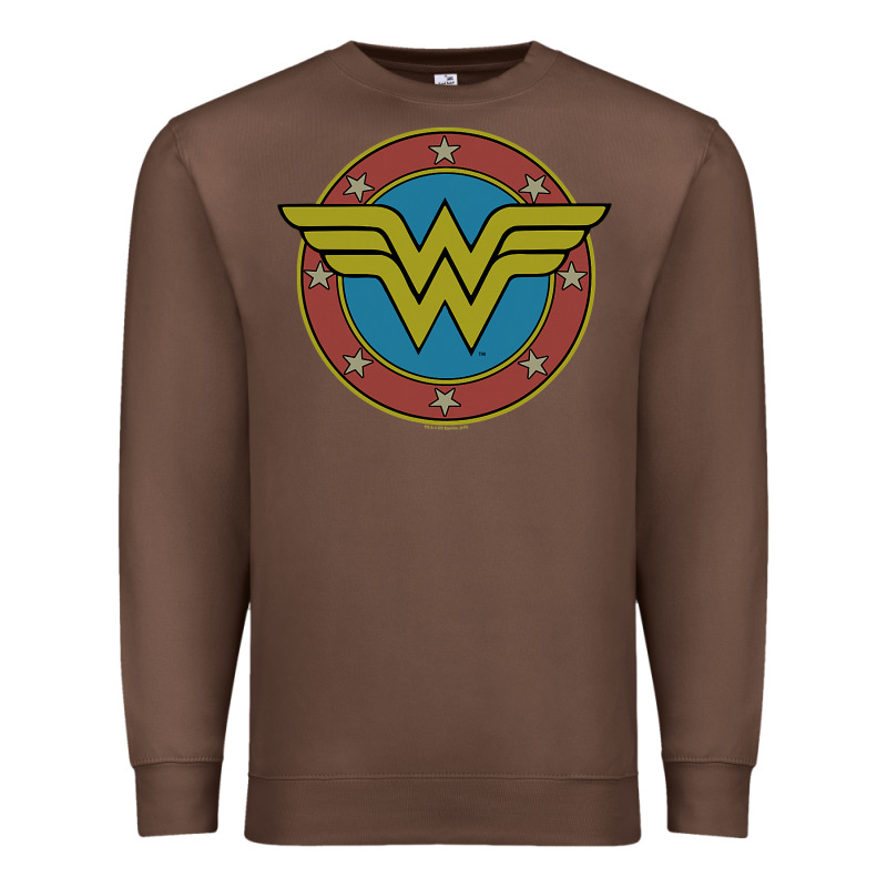 Wonder Woman Vintage Emblem Premium Sweatshirt by maiPhamDesign | Teevron