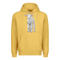 Antique Gold merino wool baby sheep Premium Hoodie - LillyAllenDesigns