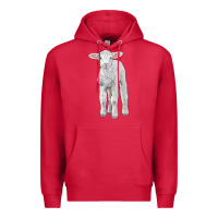 Cardinal merino wool baby sheep Premium Hoodie - LillyAllenDesigns