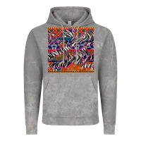 Cloud Rock african ankara zebra seamless pattern Vintage Hoodie - BundleAndBundleShop