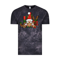 Cloud Black joy christmas with gnome bbs Vintage Tee - BundleAndBundleShop