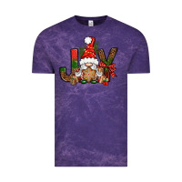 Cloud Purple joy christmas with gnome bbs Vintage Tee - BundleAndBundleShop