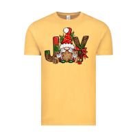 Vintage Mustard joy christmas with gnome bbs Vintage Tee - BundleAndBundleShop