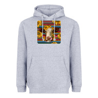 Heather Grey serape hereford coaster Heavyweight Hoodie - JahusDesignShop