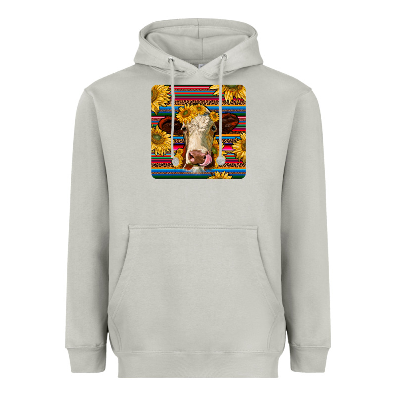 Serape Hereford Coaster Heavyweight Hoodie by JahusDesignShop | Teevron