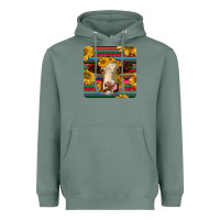 Sage serape hereford coaster Heavyweight Hoodie - JahusDesignShop