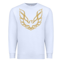 White Trans Am Premium Sweatshirt - maiPhamDesign