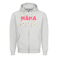 Dove Grey mama Zipper Hoodie - JahusDesignShop