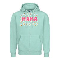Seafoam mama Zipper Hoodie - JahusDesignShop