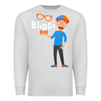 Dove Grey Kids Cartoon Blippis funny Premium Sweatshirt - maiPhamDesign