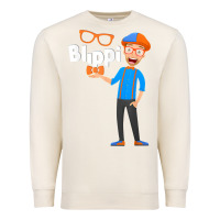 Sandshell Kids Cartoon Blippis funny Premium Sweatshirt - maiPhamDesign