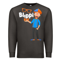 Smoke Kids Cartoon Blippis funny Premium Sweatshirt - maiPhamDesign