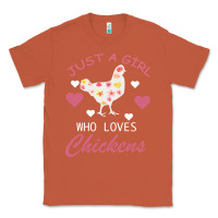 Copper Just A Girl Who Love Chickens Classic Tee - Bettercallsaul