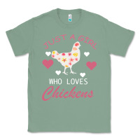 Sage Just A Girl Who Love Chickens Classic Tee - Bettercallsaul