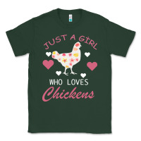 Sports Green Just A Girl Who Love Chickens Classic Tee - Bettercallsaul