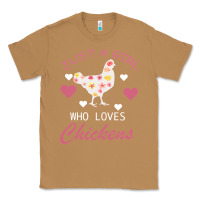 Toasted Coconut Just A Girl Who Love Chickens Classic Tee - Bettercallsaul