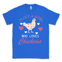 True Royal Just A Girl Who Love Chickens Classic Tee - Bettercallsaul