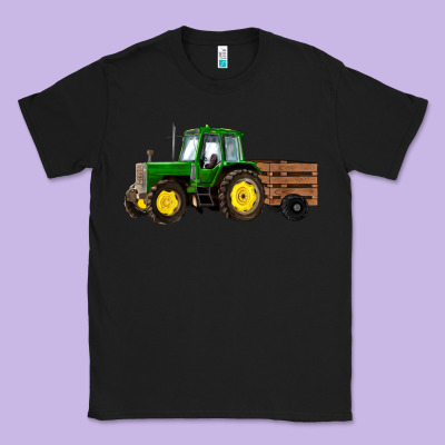 Farm Tractor Classic Tee Designed By Ranaportraitstore