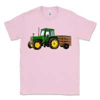 Bubblegum Pink farm tractor Classic Tee - RanaPortraitStore