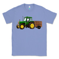 Colony Blue farm tractor Classic Tee - RanaPortraitStore