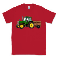 Red farm tractor Classic Tee - RanaPortraitStore