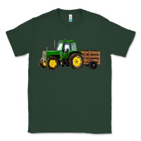 Sports Green farm tractor Classic Tee - RanaPortraitStore