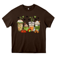 Chocolate Brown dog mom coffee Heavy Core Tee - Jasminsmagicworld
