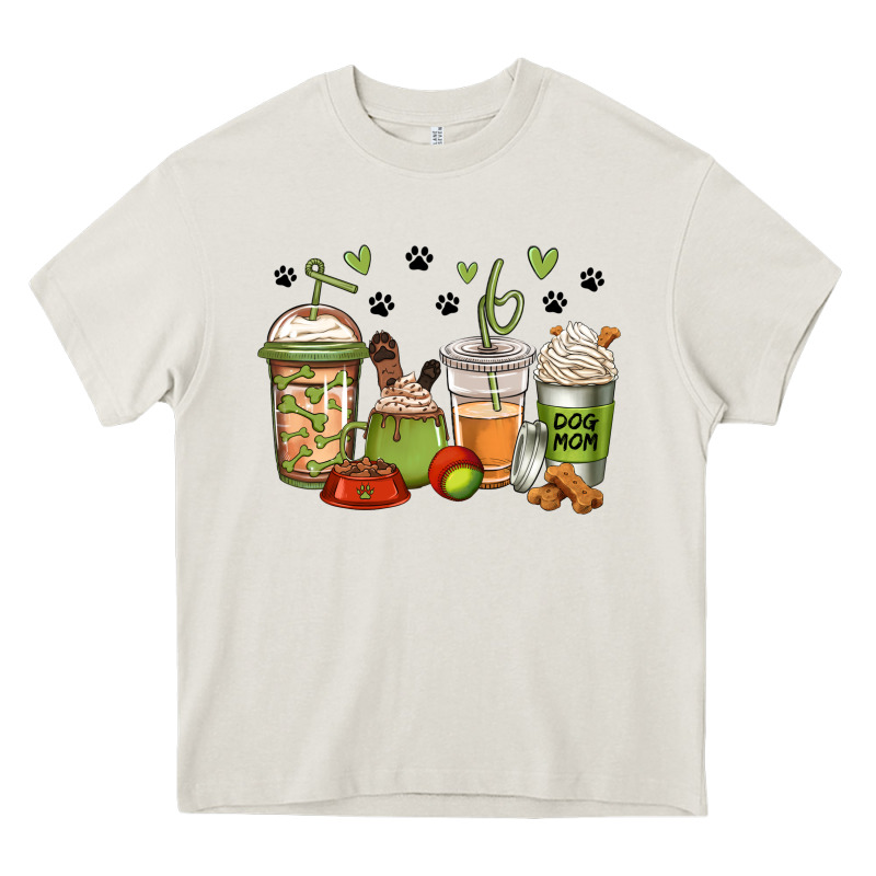 Dog Mom Coffee Heavy Core Tee by Jasminsmagicworld | Teevron