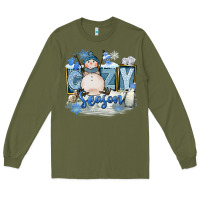 Army Green Cozy Season Long Sleeve Tee - FaDigitalArtStudio