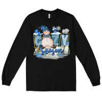 Black Cozy Season Long Sleeve Tee - FaDigitalArtStudio