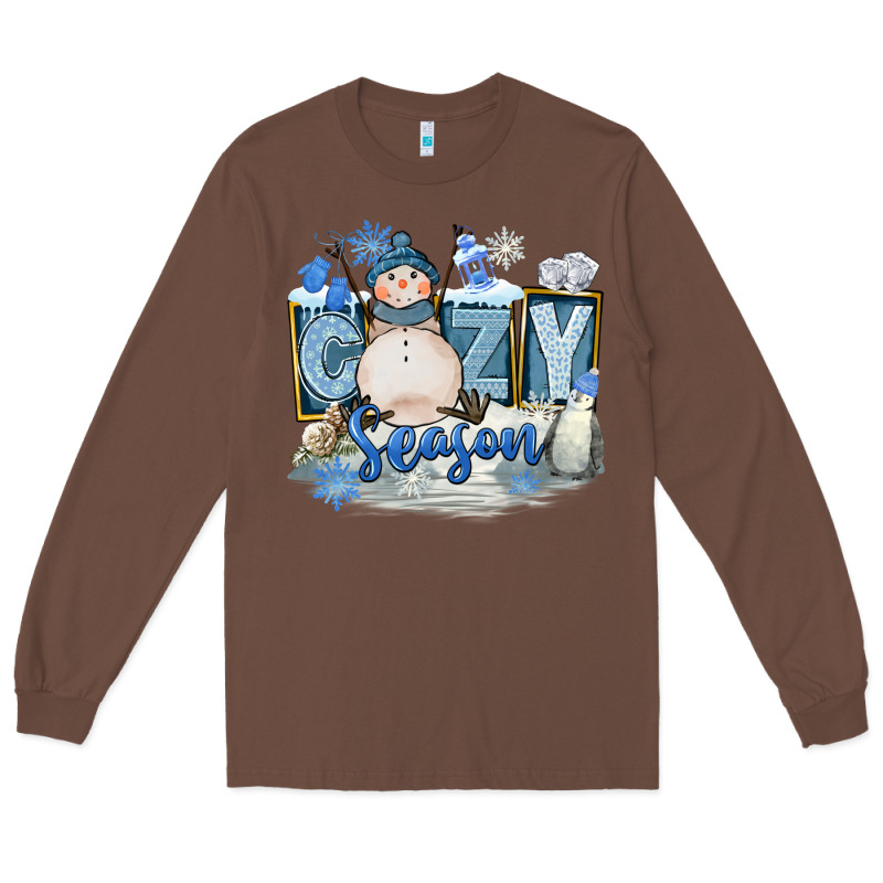 Cozy Season Long Sleeve Tee by FaDigitalArtStudio | Teevron