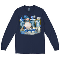 Navy Cozy Season Long Sleeve Tee - FaDigitalArtStudio