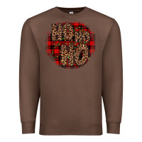 Chestnut ho ho ho wood slice ornament Premium Sweatshirt - JahusDesignShop