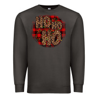 Smoke ho ho ho wood slice ornament Premium Sweatshirt - JahusDesignShop