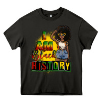 Asphalt i am black history juneteenth Heavy Core Tee - CowGirlArtShop