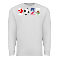 Dove Grey North America 2026 Football  Canada USA Mexico Soccer Premium Sweatshirt - maiPhamDesign