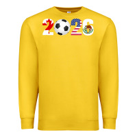Lemon North America 2026 Football  Canada USA Mexico Soccer Premium Sweatshirt - maiPhamDesign