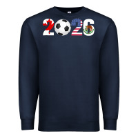 Navy North America 2026 Football  Canada USA Mexico Soccer Premium Sweatshirt - maiPhamDesign