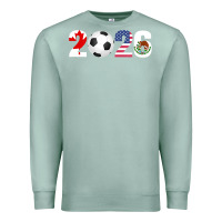 Seafoam North America 2026 Football  Canada USA Mexico Soccer Premium Sweatshirt - maiPhamDesign