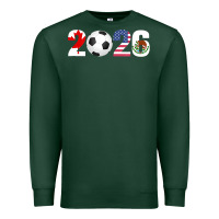 Sports Green North America 2026 Football  Canada USA Mexico Soccer Premium Sweatshirt - maiPhamDesign